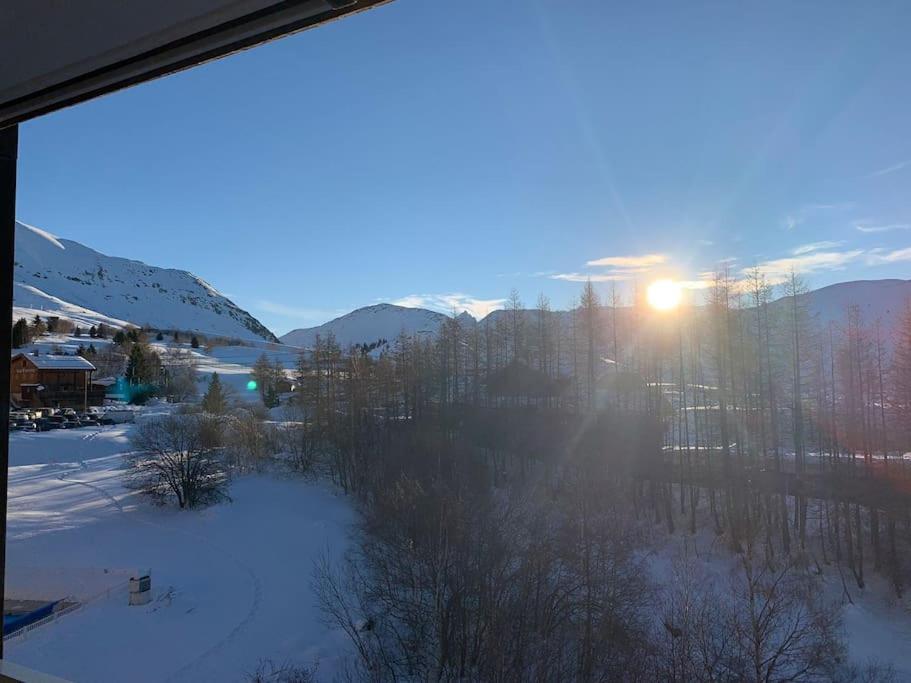 Au Pied Des Pistes Avec Parking Entierement Renove Lejlighed Huez Eksteriør billede