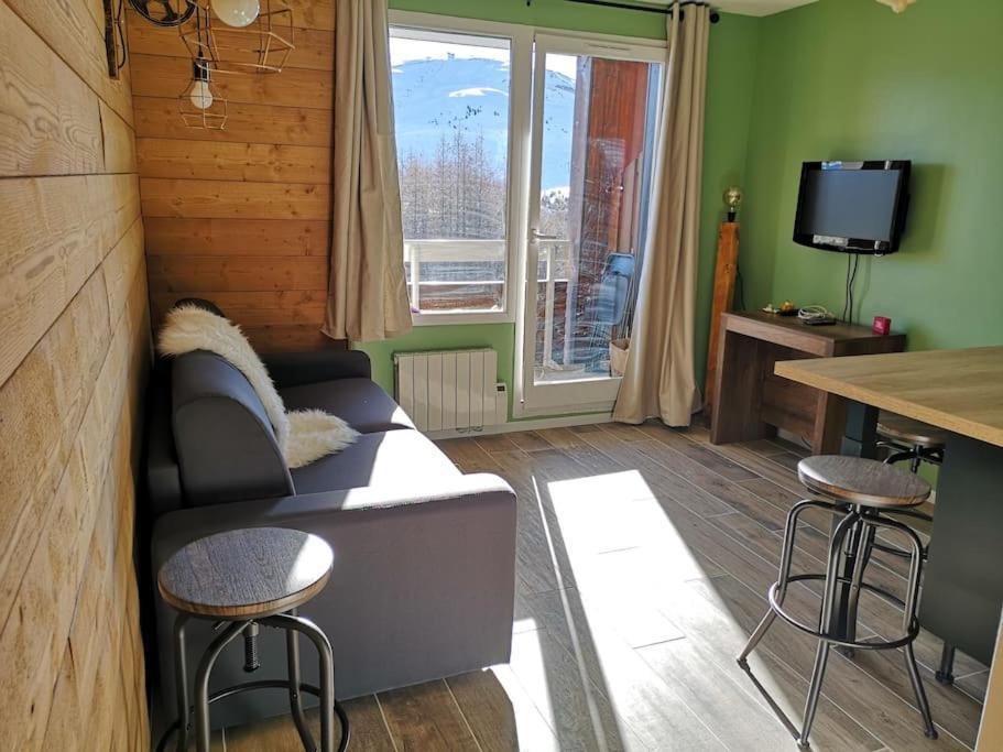 Au Pied Des Pistes Avec Parking Entierement Renove Lejlighed Huez Eksteriør billede